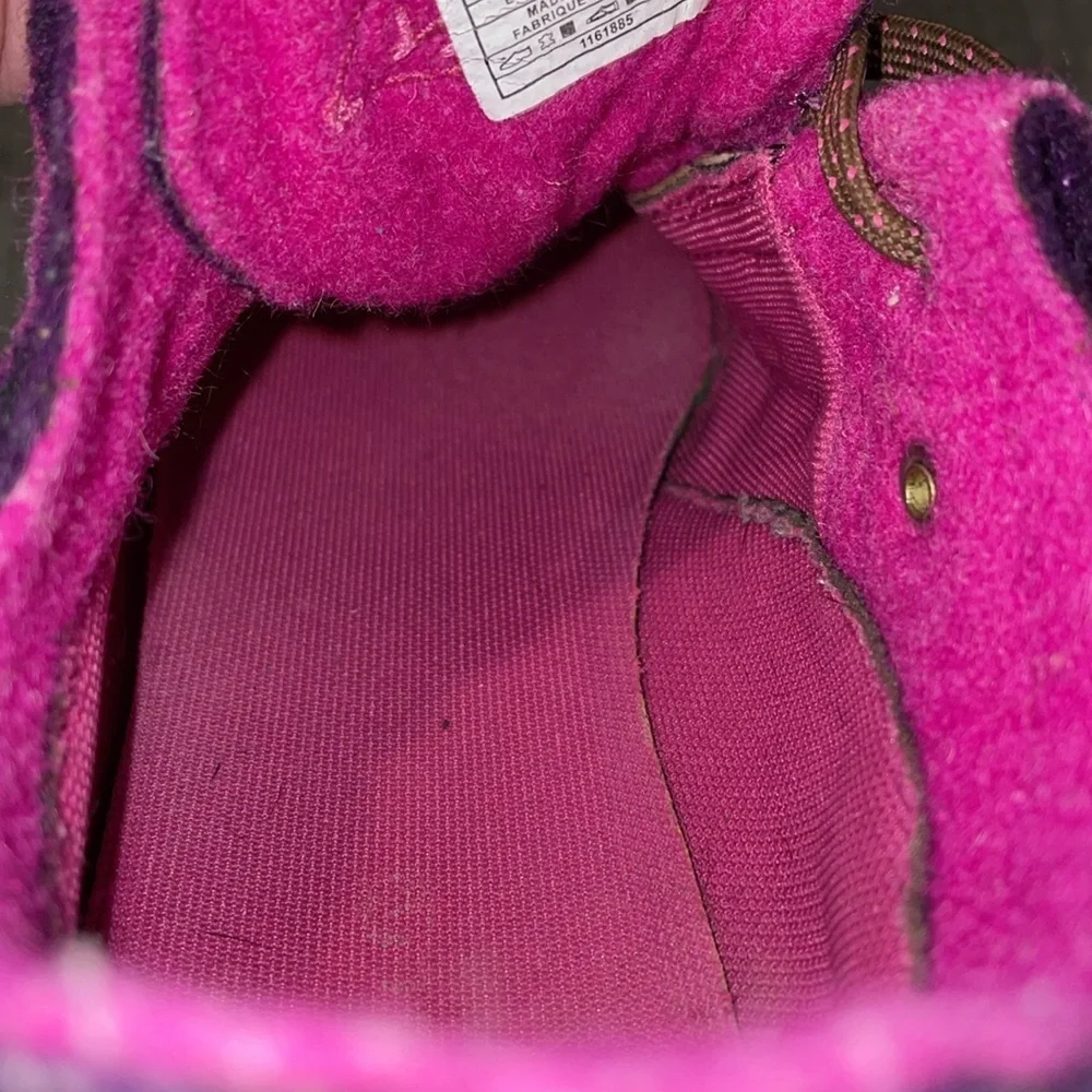 Merrell Dark Earth Shoes.  Size‎ 9.  Vintage. Suede with Wool Sock.